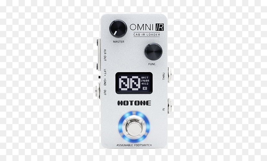 Hotone Omni Ir Impulse Response Cabinet Simulator Guitar, HD Png Download - rose pedals png