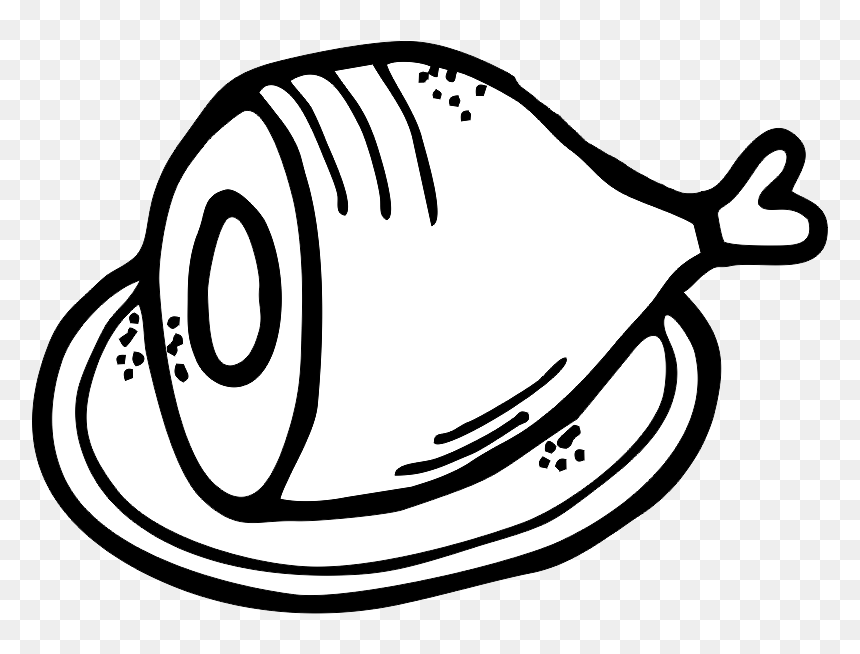 Hope Clipart Word - Ham Clipart Black And White, HD Png Download - family word png