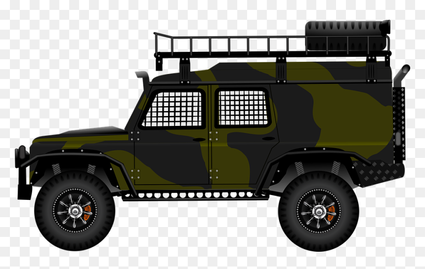 Army, Uk, Landrover, Military, British, Britain - Landrover Military, HD Png Download - british soldier png