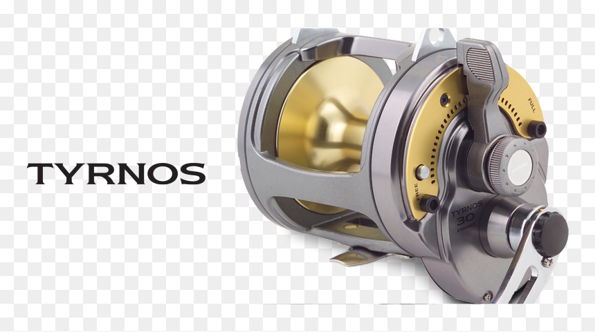 Combo Shimano Tyrnos, HD Png Download - fishing reel png