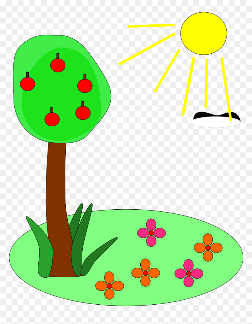 Plant And Sun Png - Summer Clip Art, Transparent Png - summer sun png