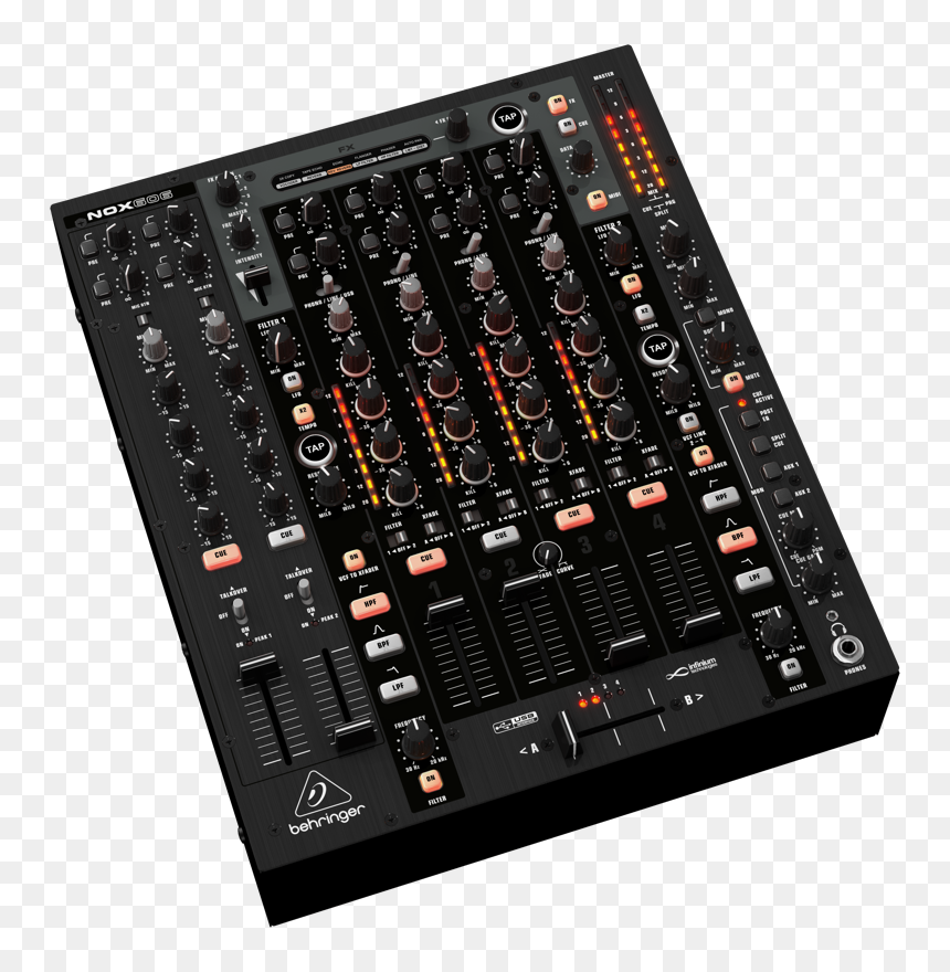 Behringer Nox606, HD Png Download - dj mixer png
