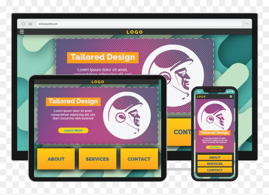 Responsive Web Design - Electronics, HD Png Download - responsive web design png
