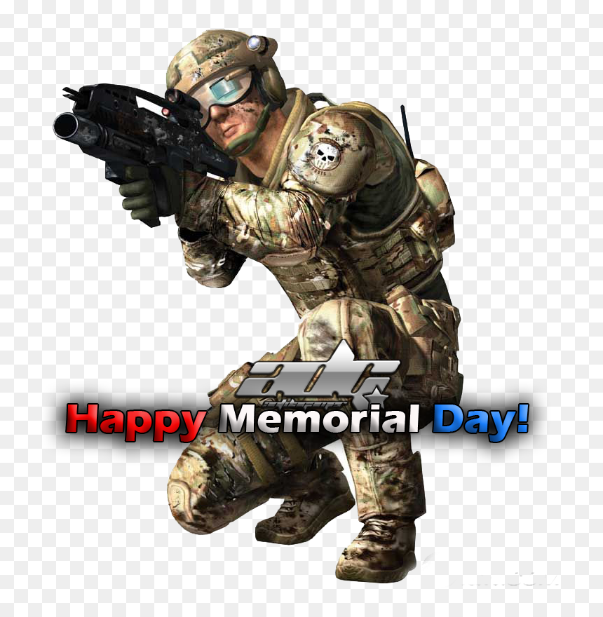 Tom Clancy's Ghost Recon Advanced Warfighter, HD Png Download - happy memorial day png