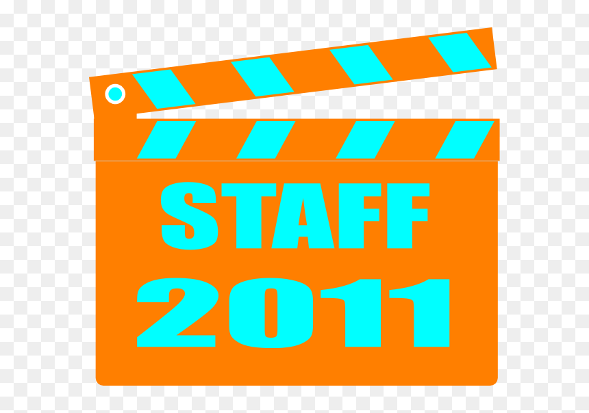 Staff, HD Png Download - clapper board png