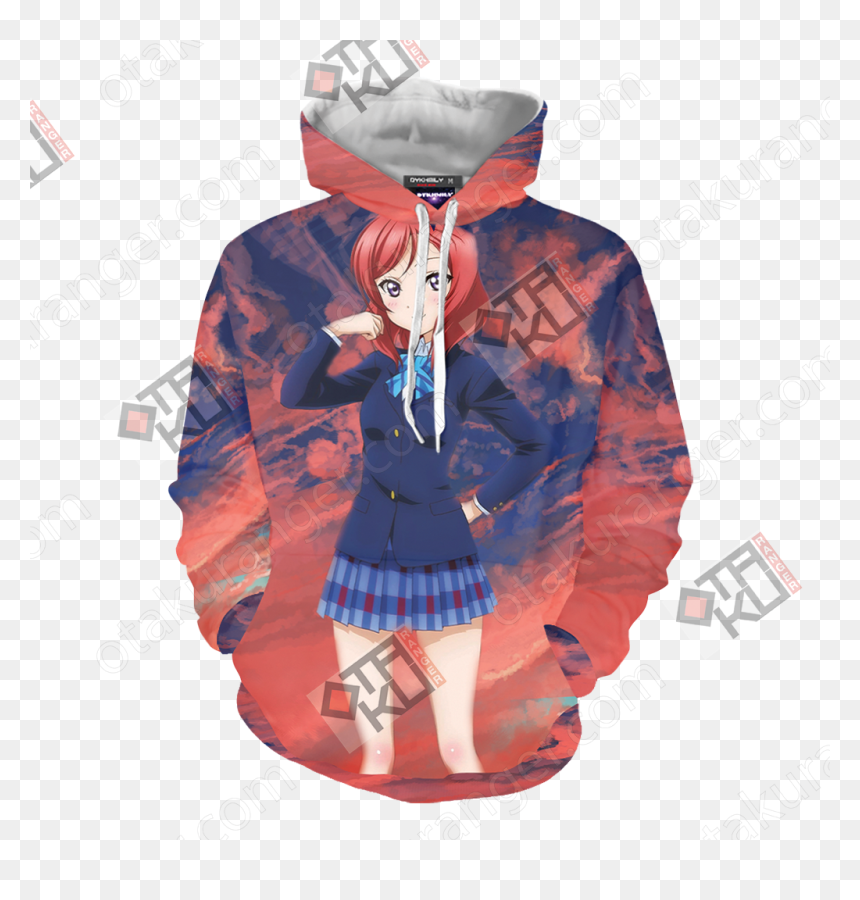 Hoodie, HD Png Download - maki nishikino png