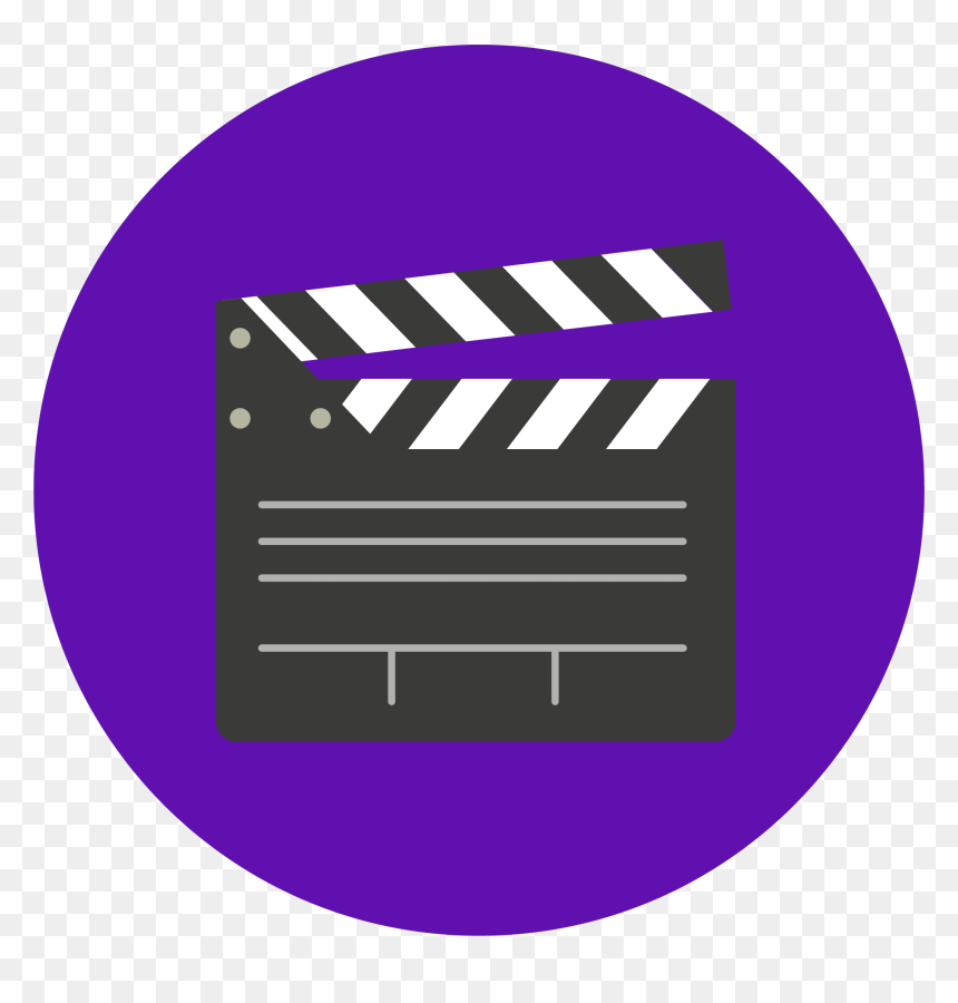 Null - Circle, HD Png Download - clapper board png