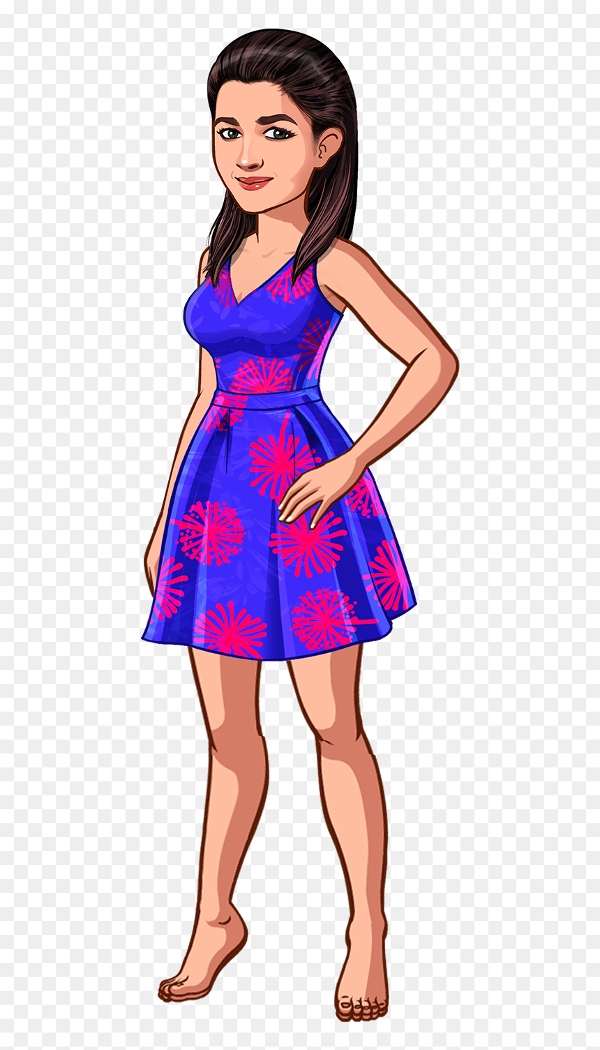 Girl, HD Png Download - alia png