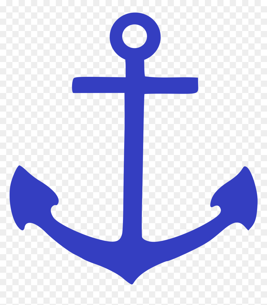 Pictogram Anchor Clip Art, HD Png Download - blue anchor png