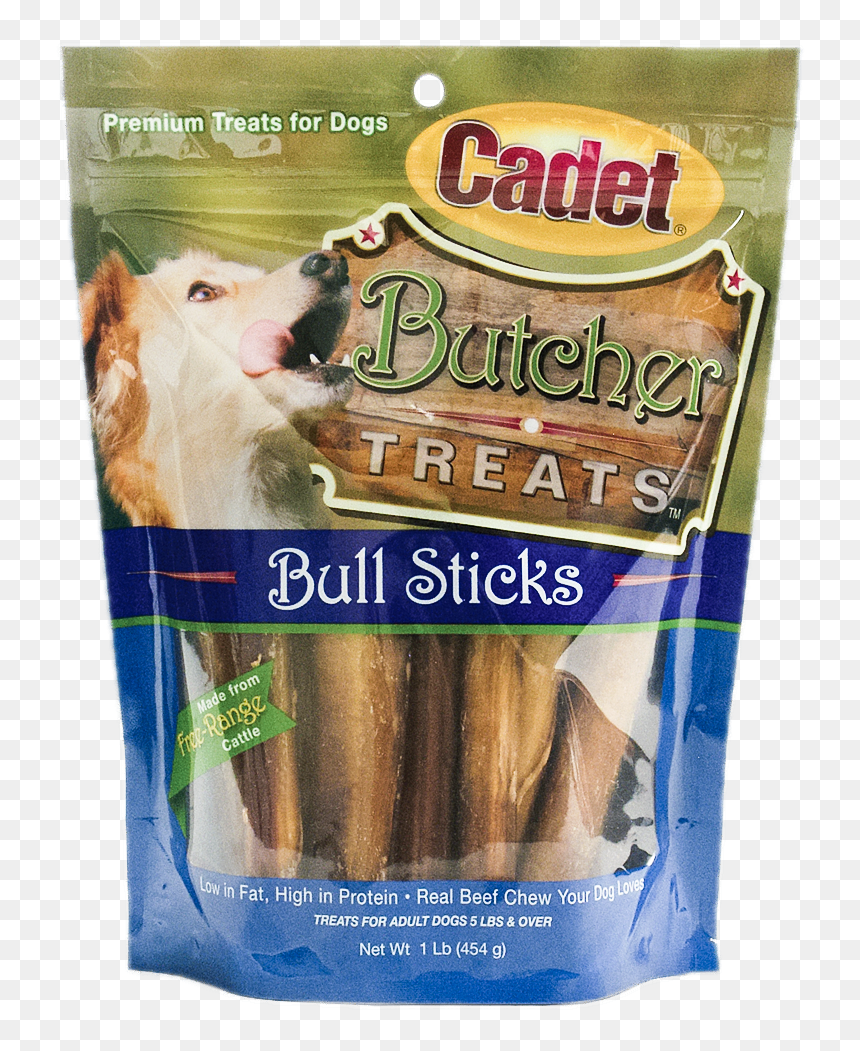 Bull Stick, Bully Sticks, Premium Bully Stick, Butcher - Cadet Butcher Treats Bully Sticks, HD Png Download - breadstick png