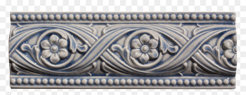 455 Apple Blossom Border - Tile Border Png, Transparent Png - bamboo border png