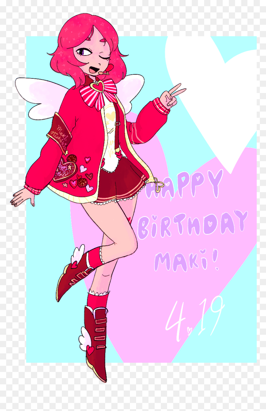 Maki Nishikino Sory Doodl Love Live Powerpuff - Cartoon, HD Png Download - maki nishikino png