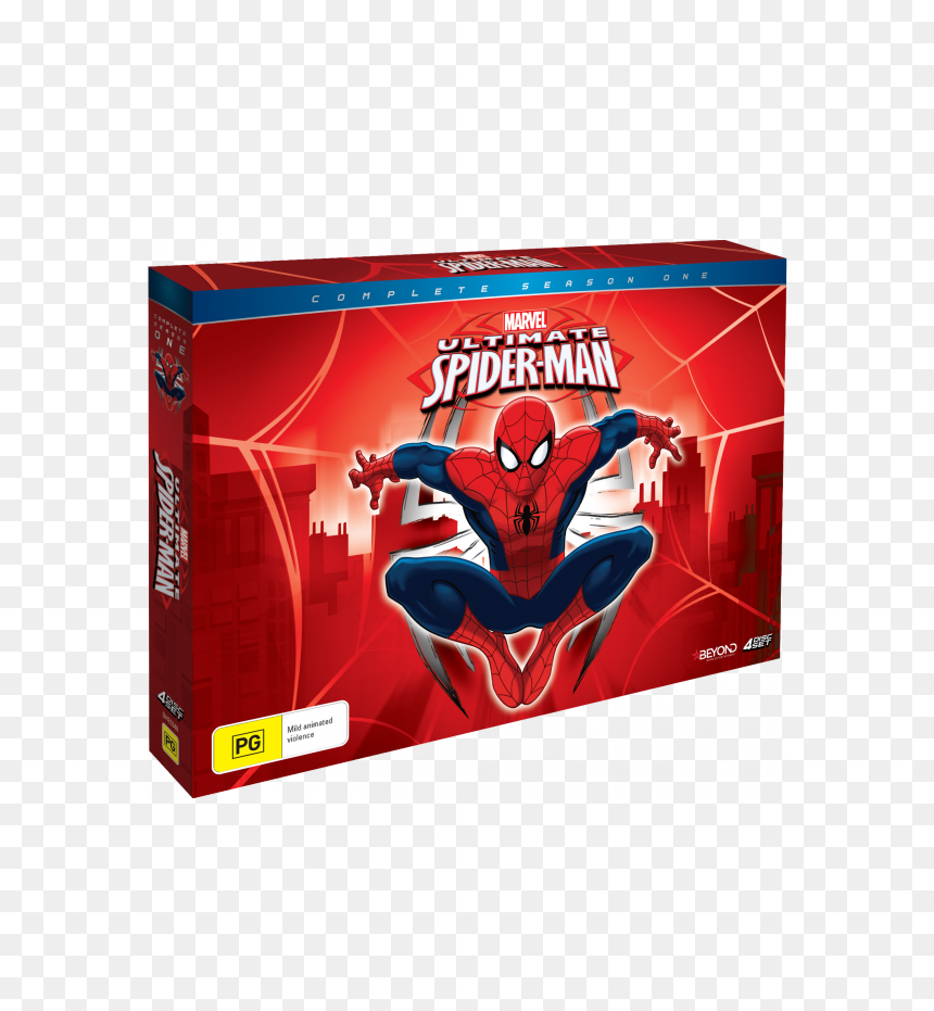 Ultimate Spider-man Season 1 Collector"s Gift Set - Spiderman, HD Png Download - ultimate spiderman png