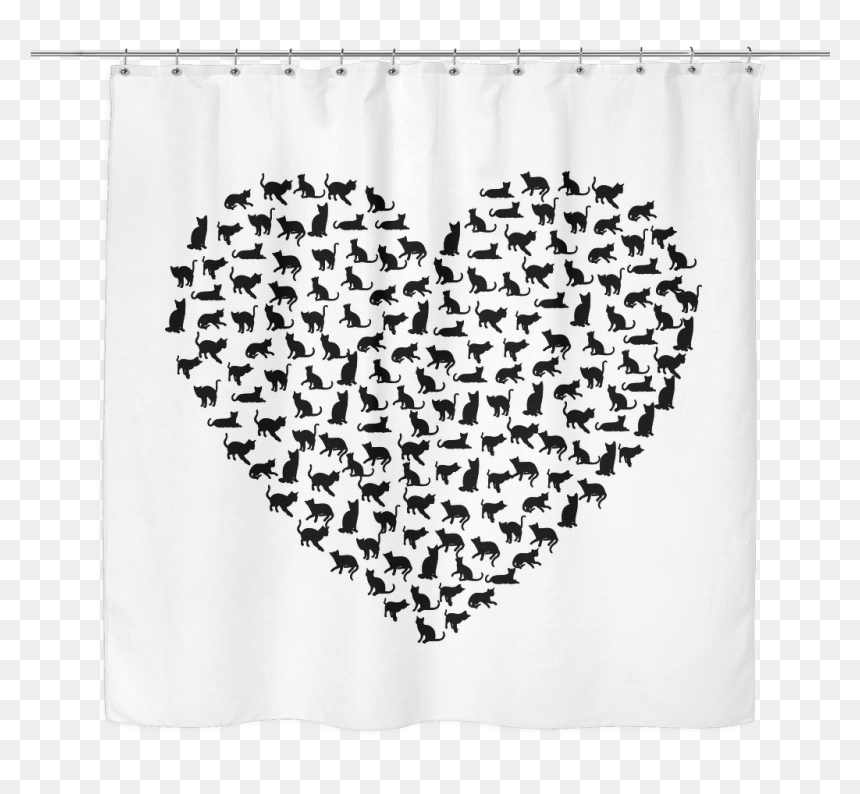Transparent White Curtains Png - Design Cat's Heart, Png Download - white curtains png