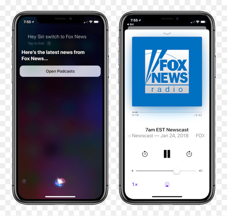 Fox News, HD Png Download - siri png