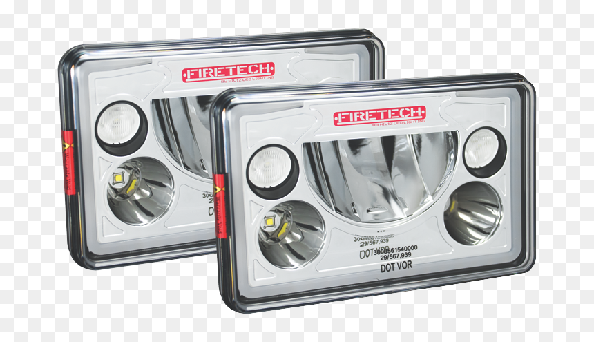 Firetech Led Headlights, HD Png Download - headlights png
