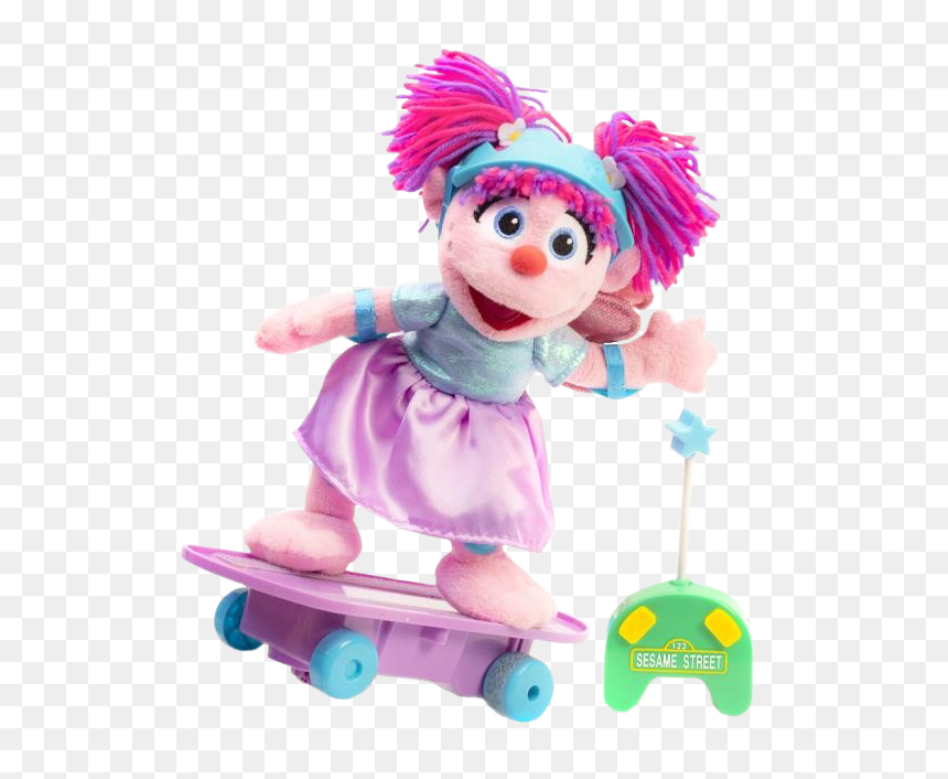 Abby Cadabby Learn To Skate 11” Plush With Remote Control - Careful Abby Sesame Street, HD Png Download - abby cadabby png