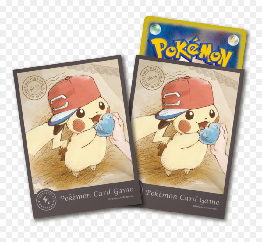 Pokemon Center Japanese Card Sleeves - Card Sleeves Snorlax, HD Png Download - ash hat png