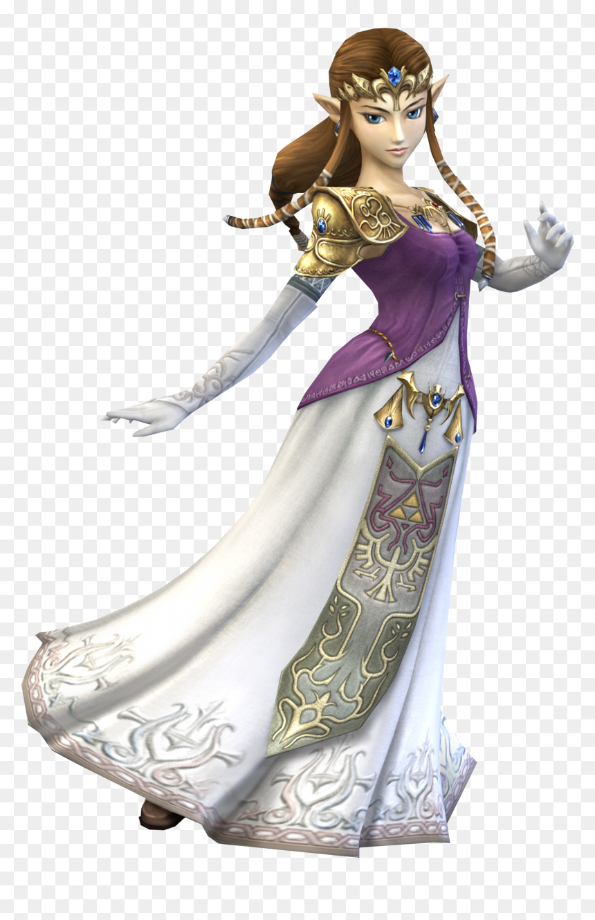 Zelda Twilight Princess Smash, HD Png Download - princess zelda png