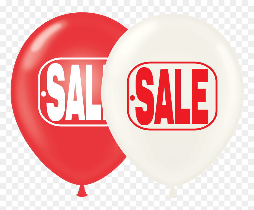 Sale Ballon, HD Png Download - white balloon png