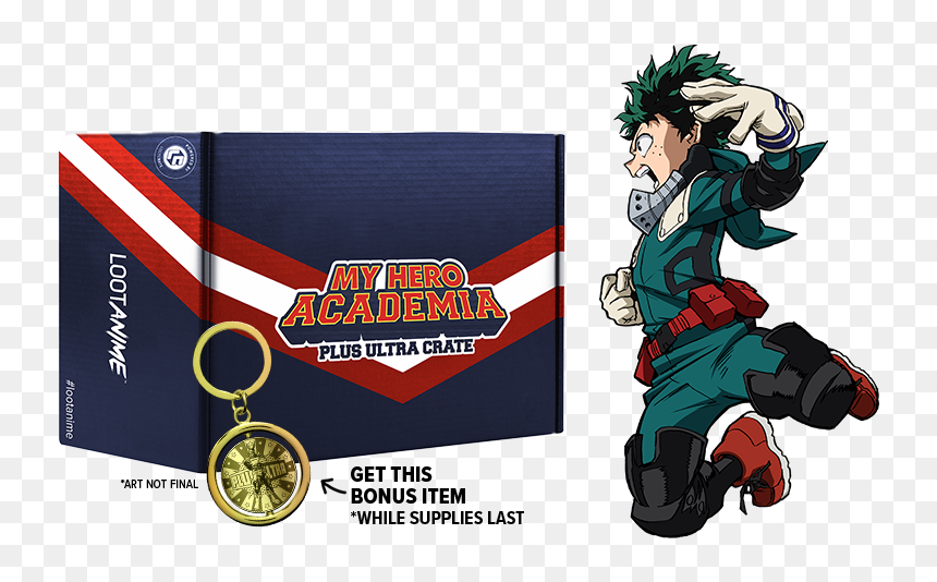 My Hero Academia Plus Ultra Crate, HD Png Download - loot box png