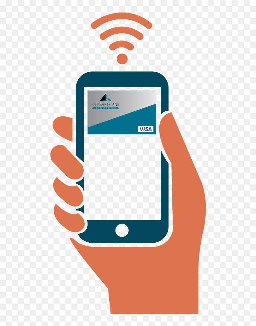 Guaranty Bank Mobile Banking - Mobile Wifi Icon Png, Transparent Png - apple pay png