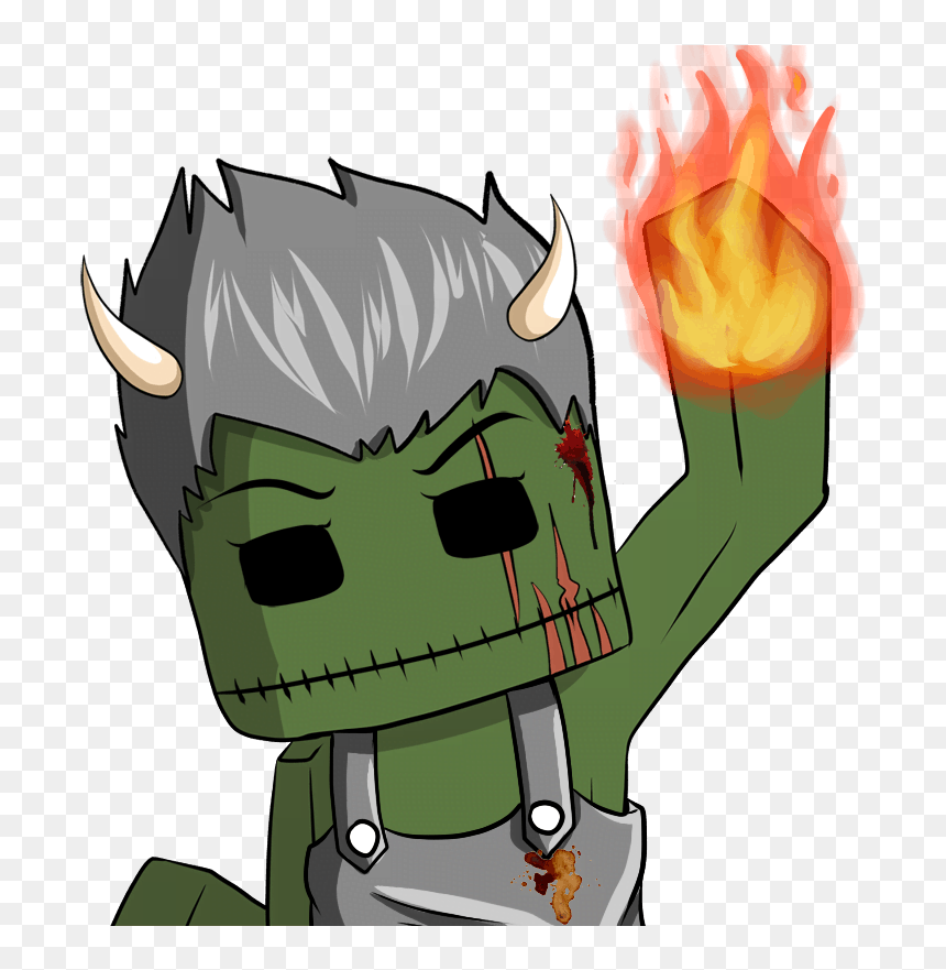 1550066533 Grade Zombie - Grade Minecraft, HD Png Download - minecraft zombie png
