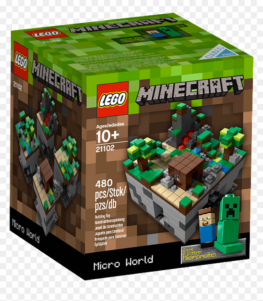 Lego Minecraft First Set, HD Png Download - minecraft zombie png