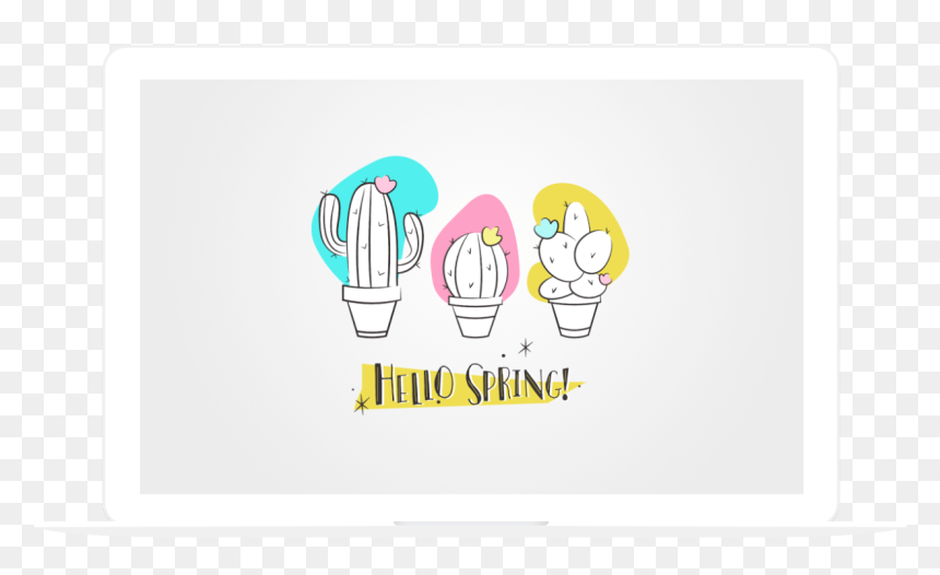 Cartoon, HD Png Download - cactus png tumblr