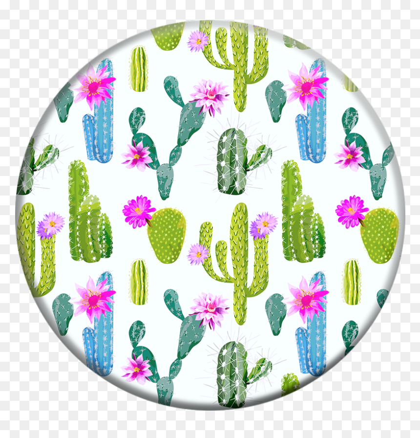 Clip Art Cacti Art - Purple Cactus Popsocket, HD Png Download - cactus png tumblr