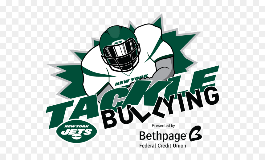 Tackle Bullying - New - Bethpage Federal Credit Union, HD Png Download - ny jets logo png