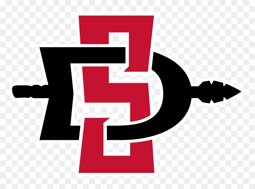 Transparent Homecoming Clipart - Sdsu Aztecs Football, HD Png Download - san diego padres logo png