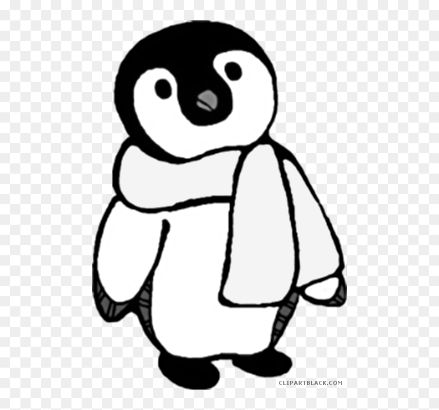 Png Transparent Stock Black And White Penguin Clipart - Clip Art Penguin, Png Download - penguin clipart png