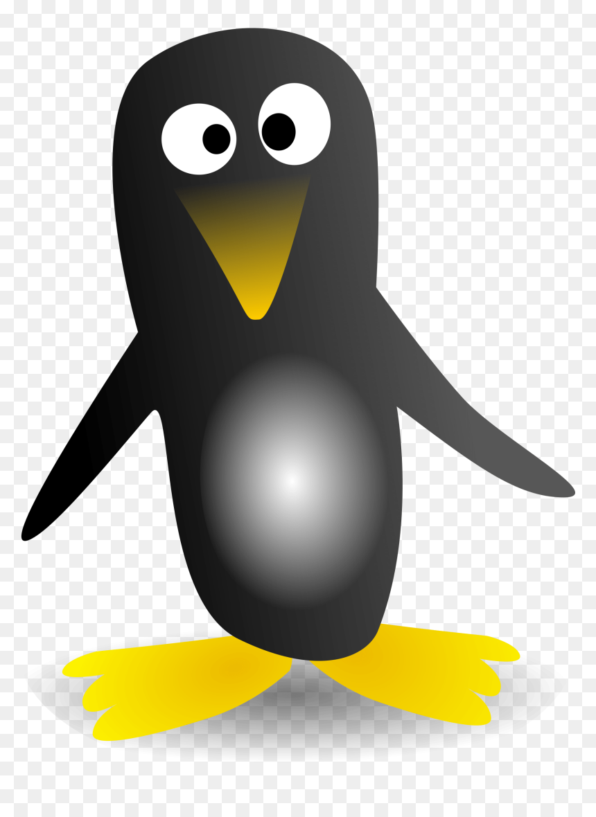 This Free Clipart Png Design Of Penguin Clipart - Cartoon Penguin, Transparent Png - penguin clipart png