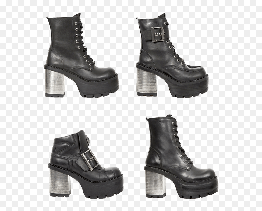 New Rock, HD Png Download - combat boots png