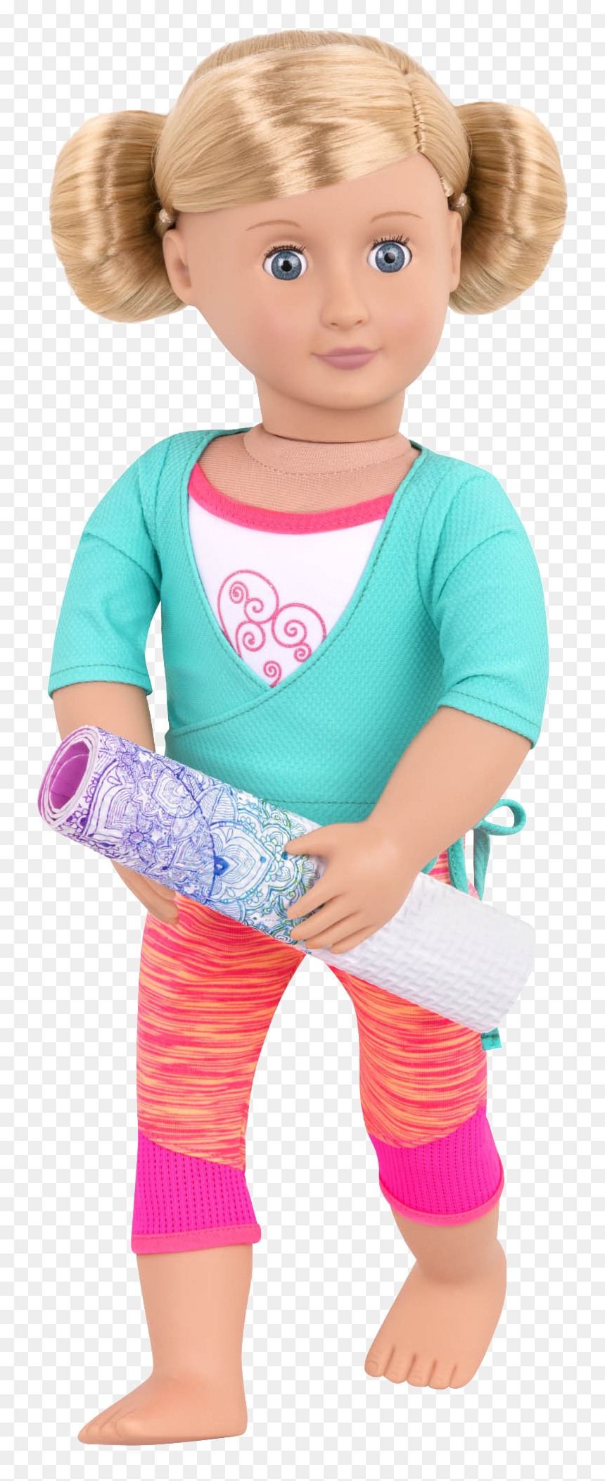 Happy Sun Png Clipart - Our Generation Yoga Doll, Transparent Png - outfit png