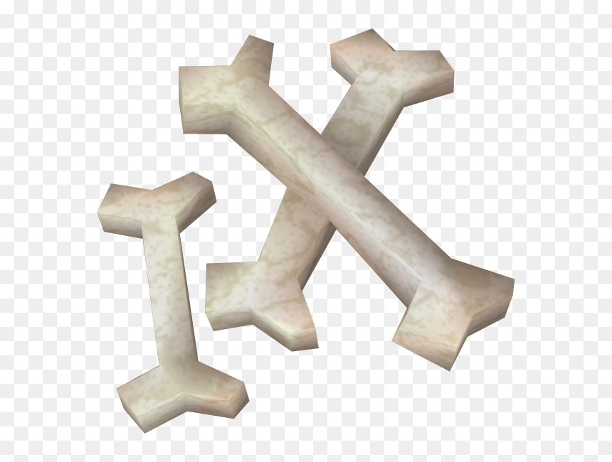 Cross, HD Png Download - bone pile png