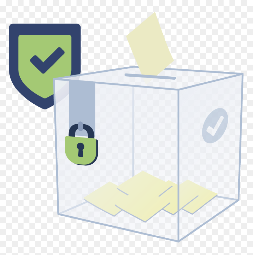 Indisputable Results - Box, HD Png Download - ballot box png