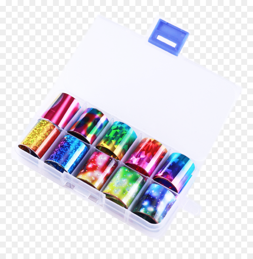 Set Of 10, HD Png Download - rainbow effect png