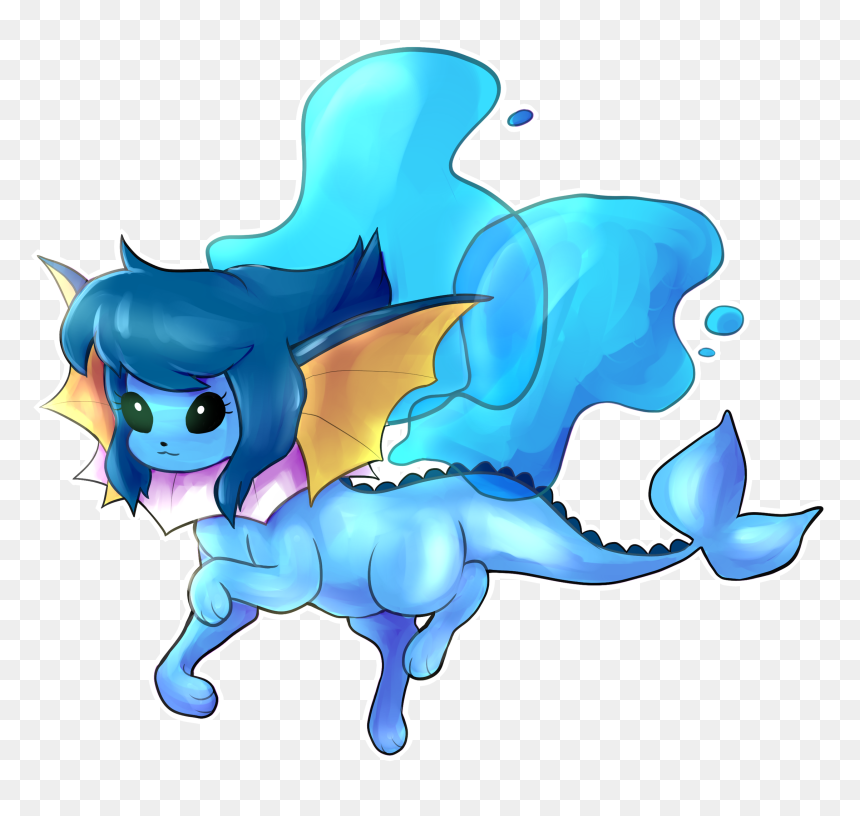 Vaporeon Lapis Lazuli - Cartoon, HD Png Download - lapis lazuli png
