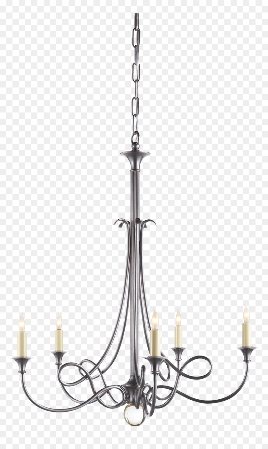 Visual Comfort Eric Cohler Twist Chandelier, HD Png Download - candelabra png