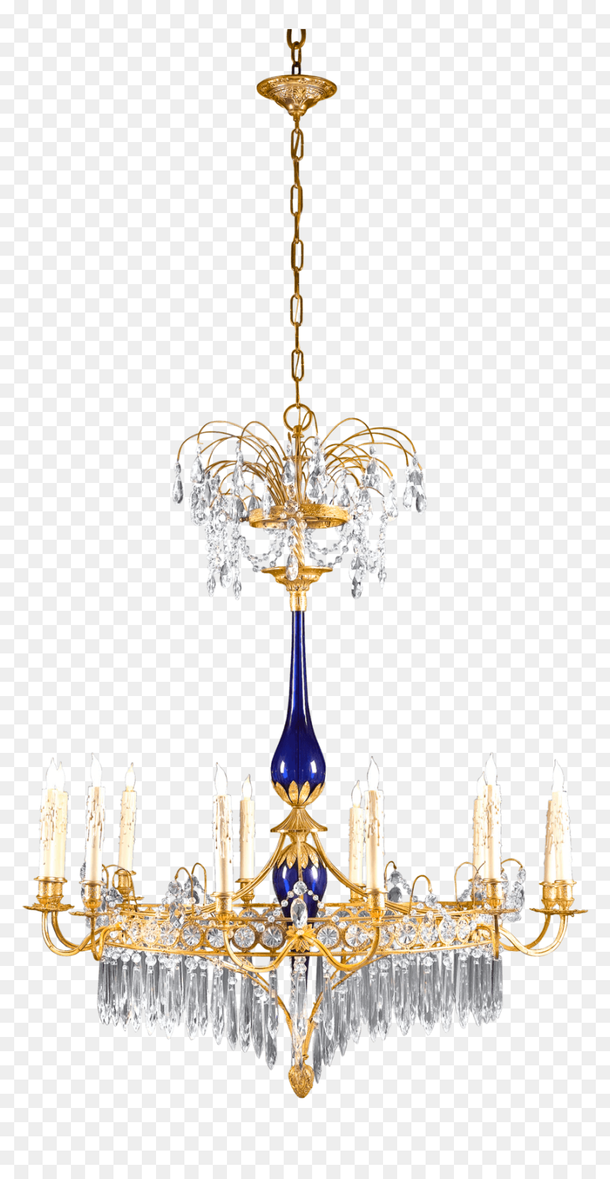 Russian Neoclassical Chandelier - Russian Chandelier, HD Png Download - candelabra png