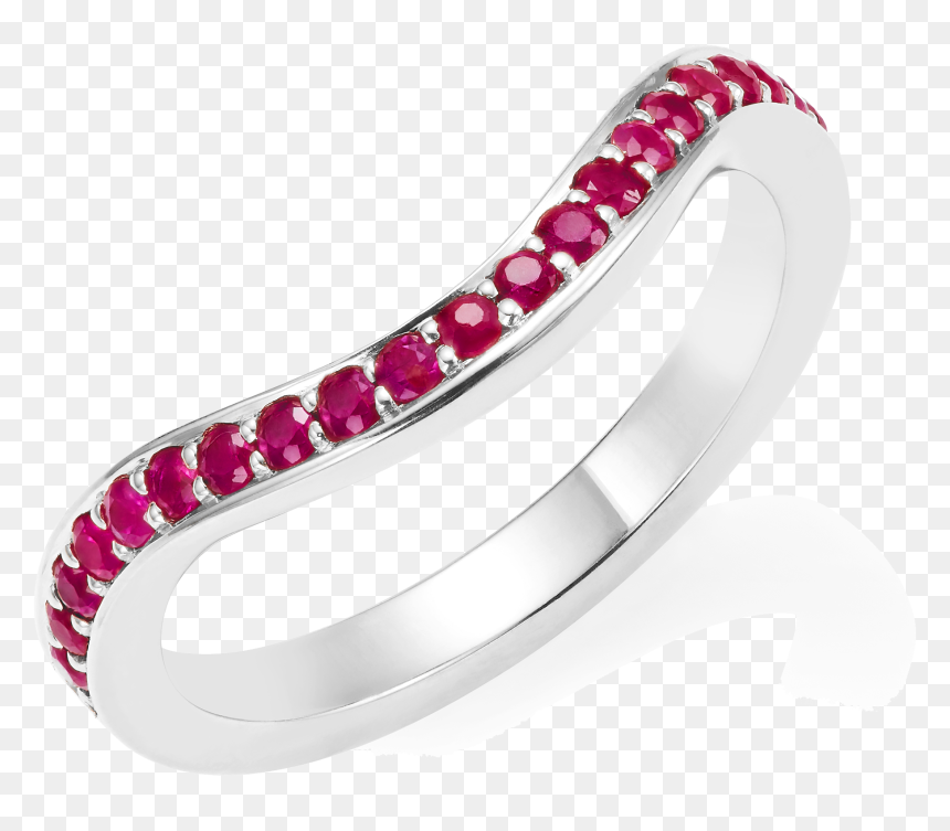 Ruby Keeper Eternity Ring, 18ct White Gold - Eternity Ring, HD Png Download - white ring png