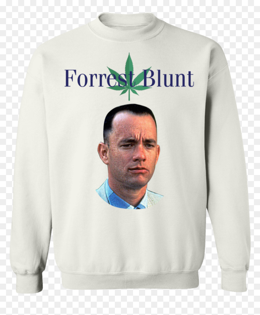 Forrest Gump Forrest Blunt Weed Smoke Shirt, Hoodie - Hoodie, HD Png Download - forrest gump png