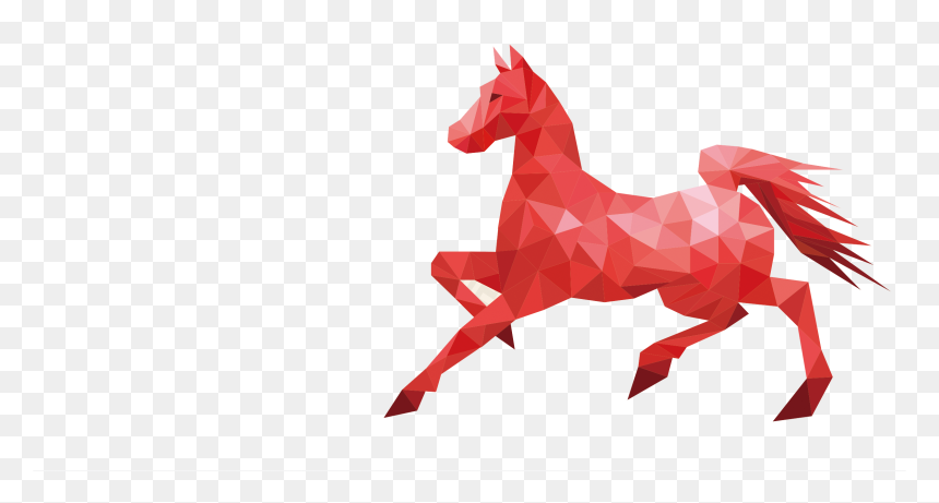 Red Lattice Of Horse Vector Material Png Download - Horse Birthday Party Invitations, Transparent Png - lattice png