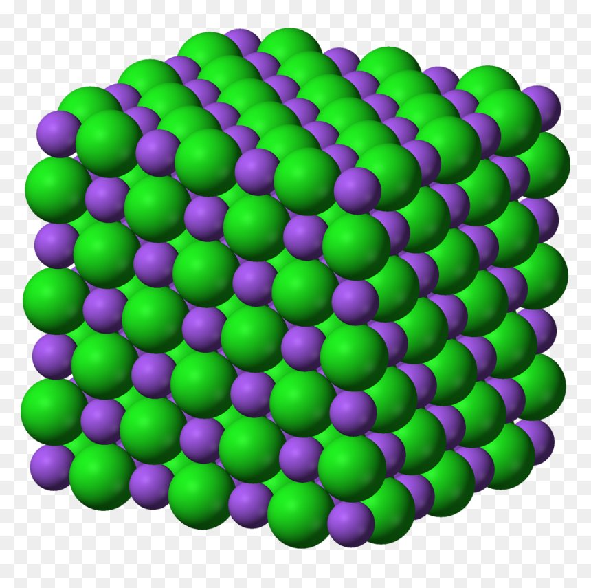 Sodium Chloride, HD Png Download - lattice png