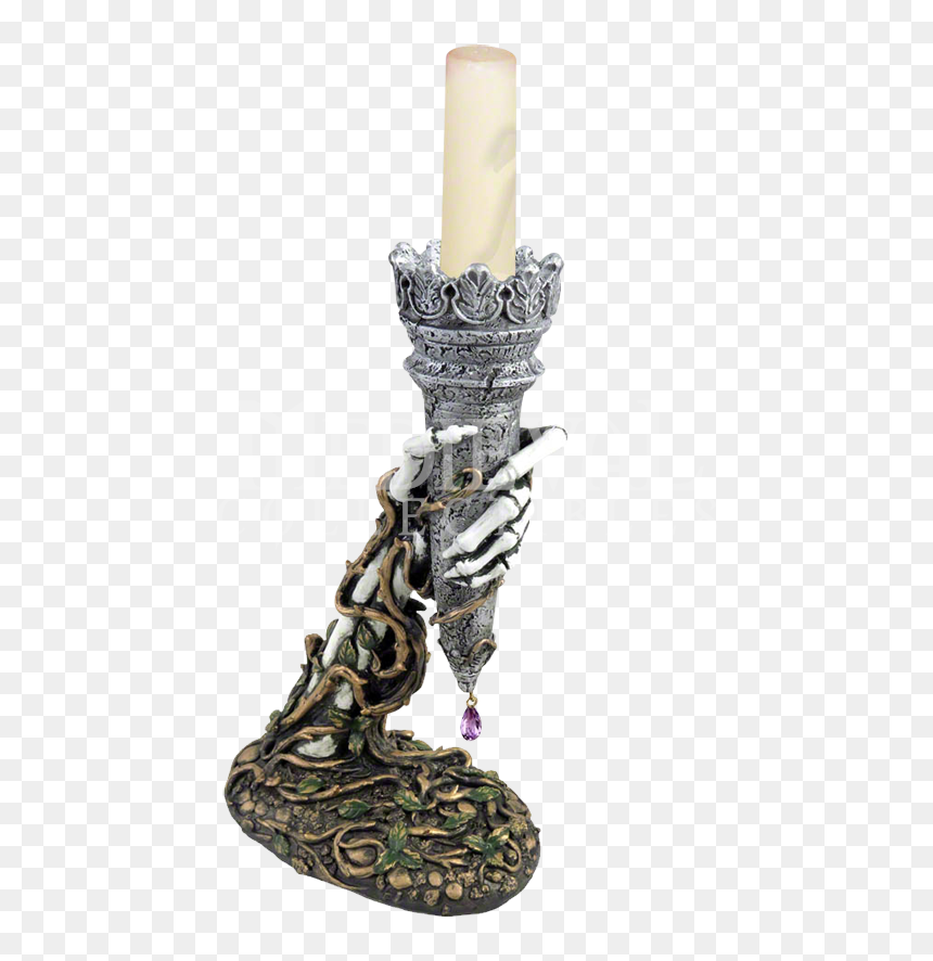 Light Of Asrael Candle Holder - Candlestick, HD Png Download - candelabra png