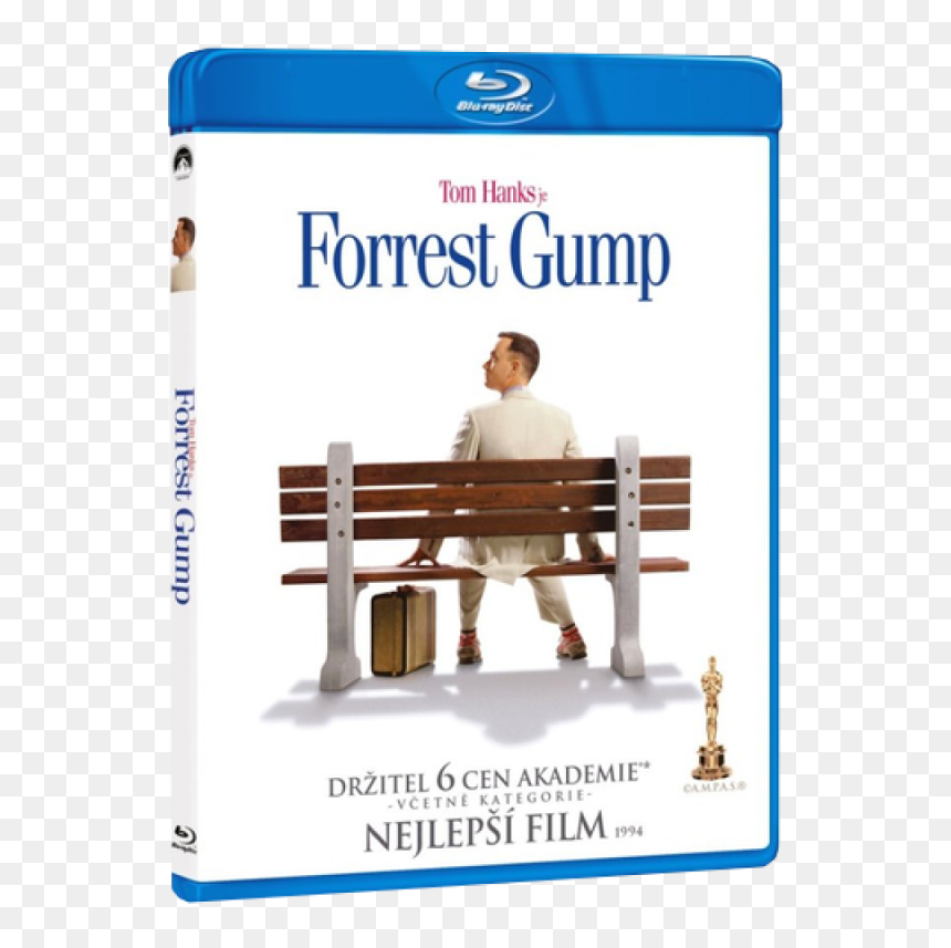 Forrest Gump Blu Ray, HD Png Download - forrest gump png