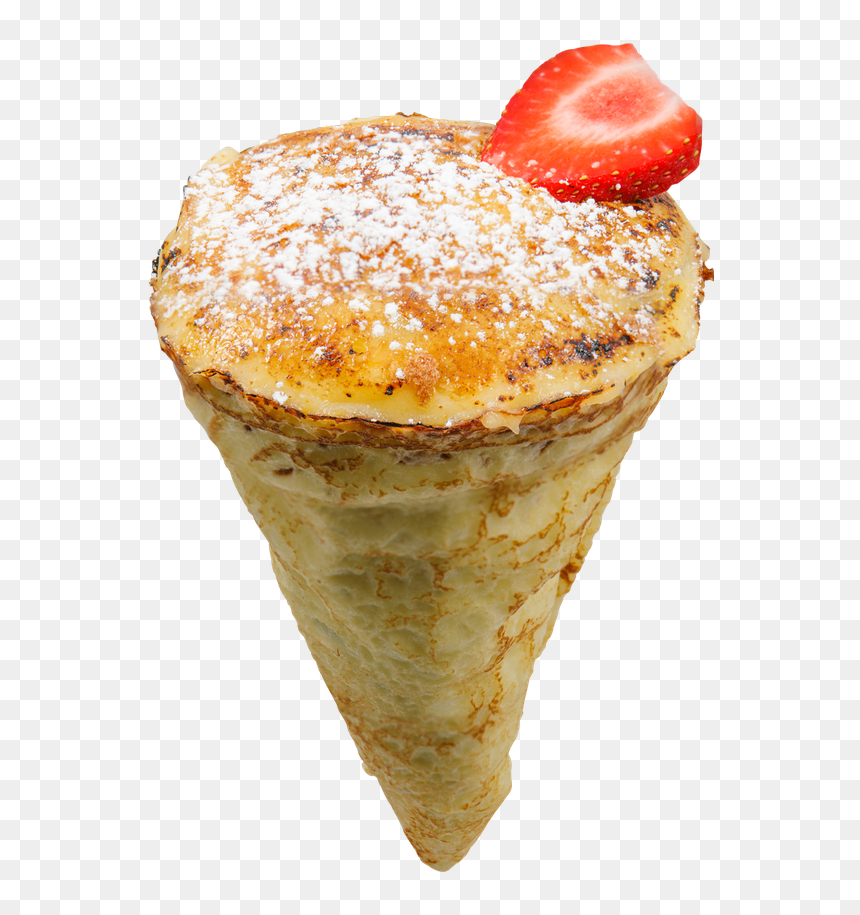 Crêpe Brulee - Ice Cream, HD Png Download - crepe png