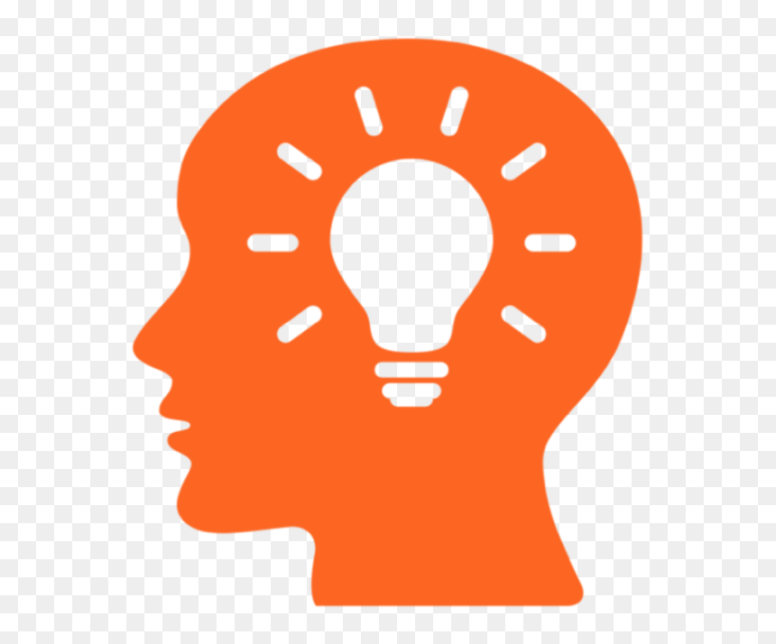 Real Human Motivations Is Tricky - Human Light Bulb Png, Transparent Png - human head png
